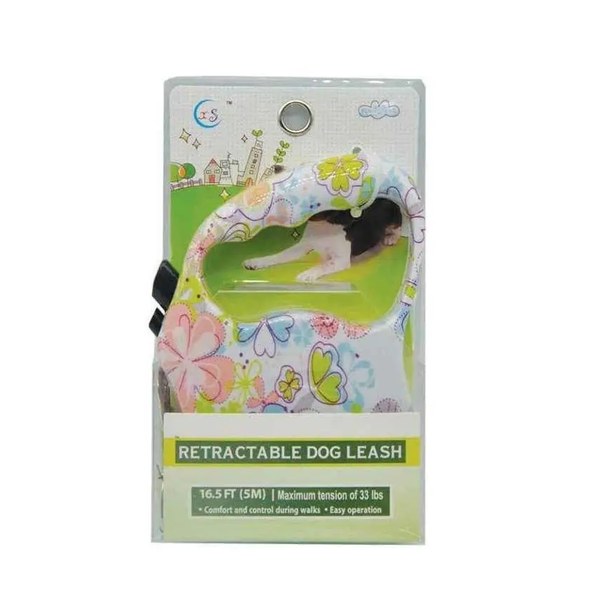 Поводок-рулетка 3 м для собак до 11 кг Retractable dog leash 0700 фото