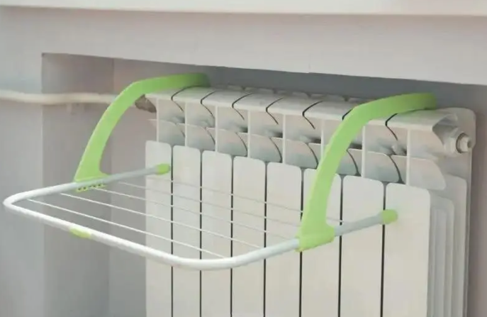 Сушарка для білизни навісна на батарею Fold Clothes Shelf (50 х 35 см) 0207 фото