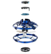 Іграшка для дітей Літаючий спіннер бумеранг з LED підсвіткою Flying spinner UFO BLUE 0503 фото 3
