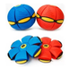 Дитячий м'яч-трансформер зі світлодіодним підсвічуванням Flat Ball Disc 0759 фото 1
