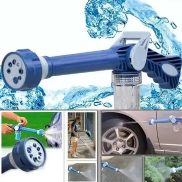 Насадка на шланг - розпилювач води із відсіком для мийних засобів Ez Jet Water Cannon 0210 фото