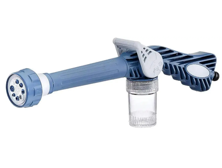 Насадка на шланг &ndash; распылитель воды с отсеком для моющих средств Ez Jet Water Cannon 0210 фото