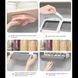 Органайзер для спецій Under-shelf spice rack з висувним механізмом для зручного зберігання 0800 фото 7