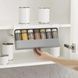 Органайзер для спецій Under-shelf spice rack з висувним механізмом для зручного зберігання 0800 фото 4