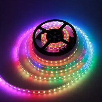 Світлодіодна стрічка з пультом TV LED Strip CB-5050 RGB USB 5 метрів 0506 фото