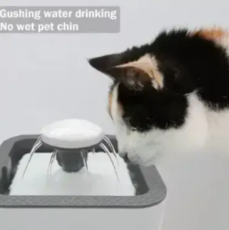 Автоматична поїлка - фонтан для домашніх тварин Pet Water FOUNTAIN, питний фонтан для котів і собак 0366 фото