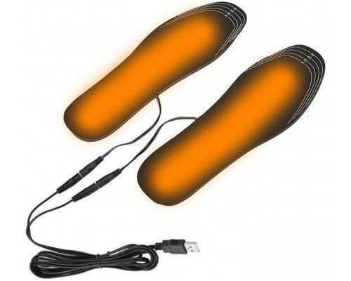 Устілки з підігрівом USB, термо устілки для взуття, підрізні, розмір 35-41, електро устілки зимові 1007 фото
