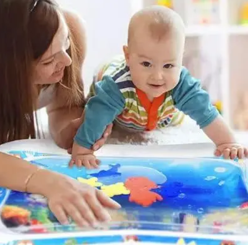 Надувний дитячий водний килимок AIR PRO inflatable water play mat 0096 фото