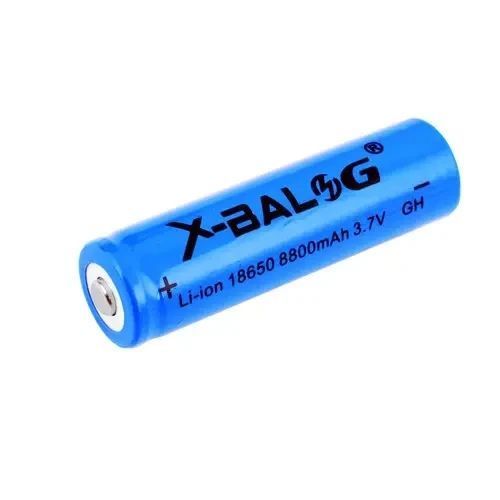 Акумулятор X-Balog BL-18650 Li-ion 2000mAh 3.7V &mdash; для ліхтариків, іграшок, MP3 та побутових пристроїв 0760 фото