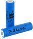 Акумулятор X-Balog BL-18650 Li-ion 2000mAh 3.7V &mdash; для ліхтариків, іграшок, MP3 та побутових пристроїв 0760 фото 1