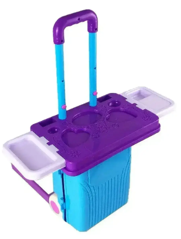 Ігровий набір візажиста перукаря у валізі SUITCASE Transformable MAKEUP (CK05A) 0510 фото