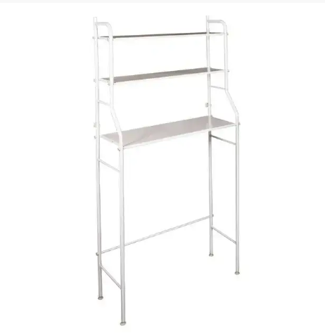 Туалетний стелаж LAUNDRY RACK TW-106, стелаж у ванну кімнату з 3 полицями 0389 фото