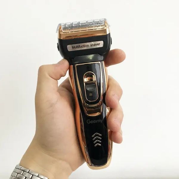 Триммер многофункциональный Gemei GM-595 3в1 для волос носа и бороды 0860 фото