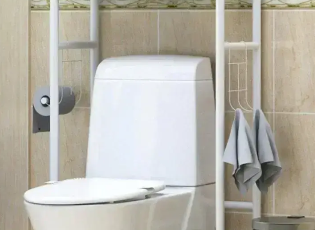 Туалетний стелаж LAUNDRY RACK TW-106, стелаж у ванну кімнату з 3 полицями 0389 фото
