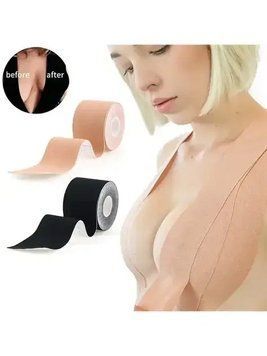 Невидима стрічка для грудей Tape Boob &mdash; тейп для підтяжки, комфорт і фіксація без бюстгальтера  0806 фото