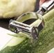Многофункциональная кухонная овощечистка для чистки и нарезки овощей 0861 фото 4