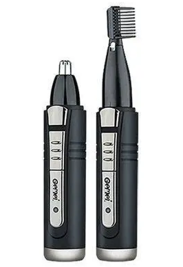 Акумуляторний тример Gemei GM-3109 2в1 для видалення волосся в носі та вухах 0717 фото
