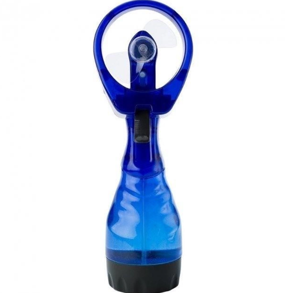 Ручний портативний вентилятор з пульверизатором Water Spray Cooling Mist HP-8333, Синій 0657 фото