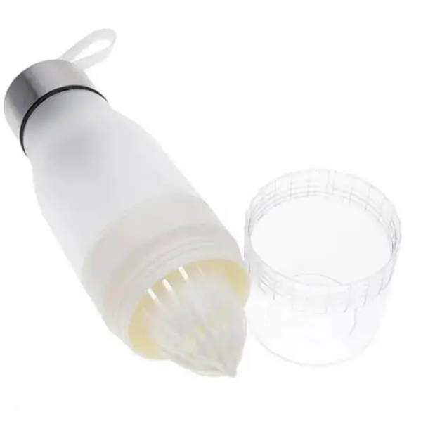 Пляшка для води з вбудованою соковижималкою H2O Water Bottle 650 мл 0221 фото