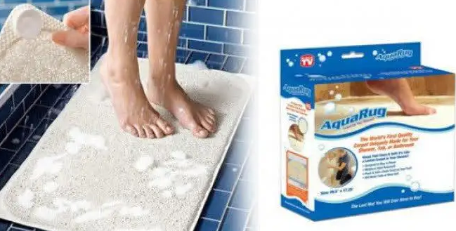 Килимок для ванної AQUA RUG (69 х 39 см) на присосках 0191 фото