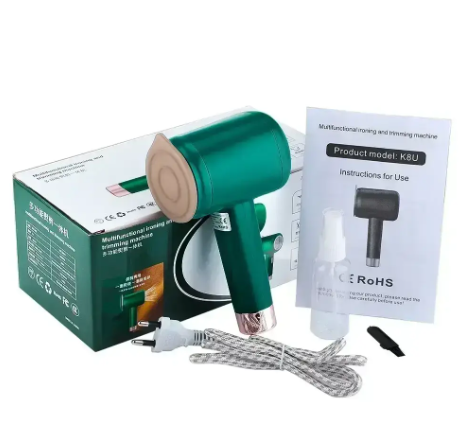 Дорожня праска з машинкою для стрижки катишків 2в1 Multifunctional ironing and trimming machine 0411 фото
