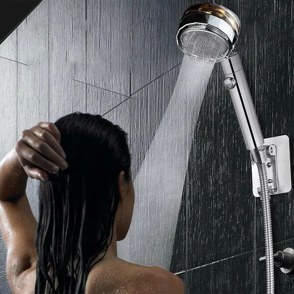 Насадка душевая Shower Head Turbo с фильтром и турбовентилятором 360&deg; вращение мощное давление воды 0865 фото