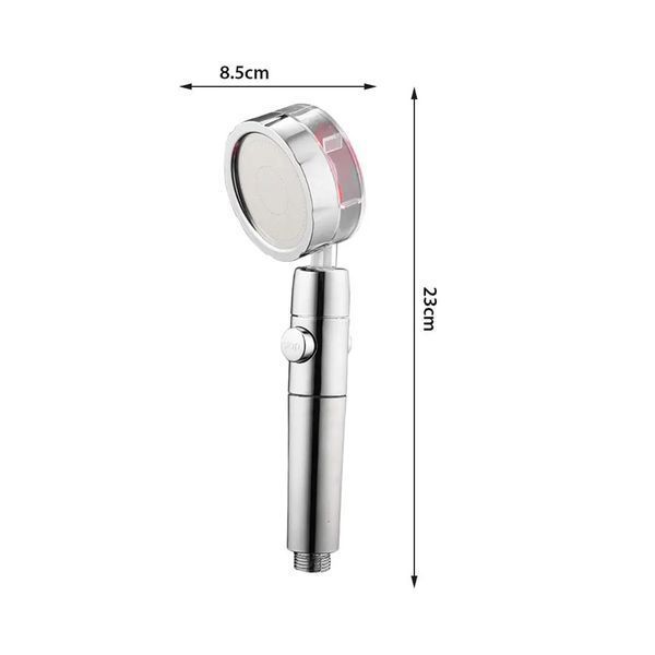 Насадка душевая Shower Head Turbo с фильтром и турбовентилятором 360&deg; вращение мощное давление воды 0865 фото
