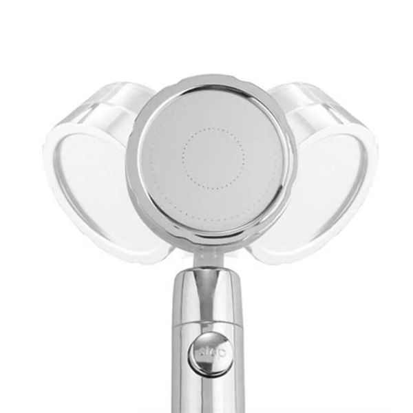 Насадка душевая Shower Head Turbo с фильтром и турбовентилятором 360&deg; вращение мощное давление воды 0865 фото