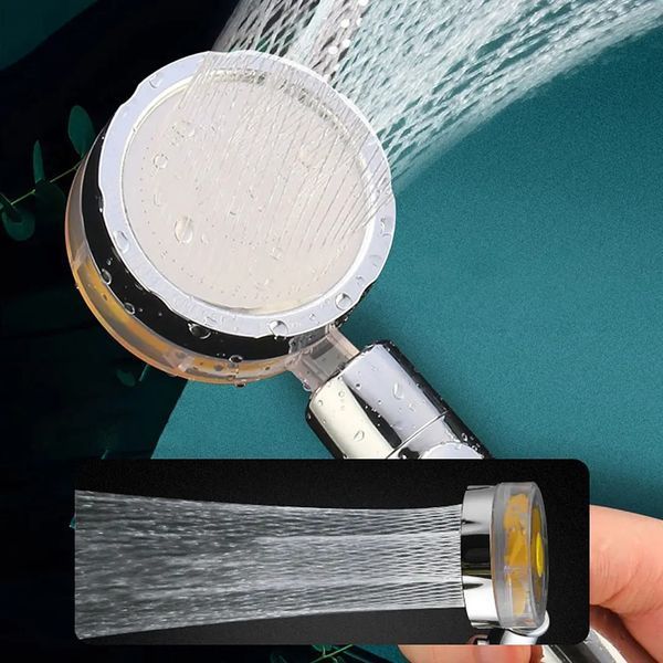 Насадка душевая Shower Head Turbo с фильтром и турбовентилятором 360&deg; вращение мощное давление воды 0865 фото