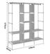 Шафа тканинна складана Storage Wardrobe 88130 130х45х175 см 0412 фото 4