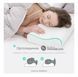 Ортопедична подушка Memory Pillow 50x29x10/7 см з ефектом пам'яті біла гіпоалергенна 0810 фото 5