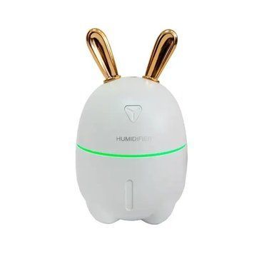 Нічник зволожувач повітря 2в1 Humidifiers Rabbit білий з ароматизацією 0866 фото