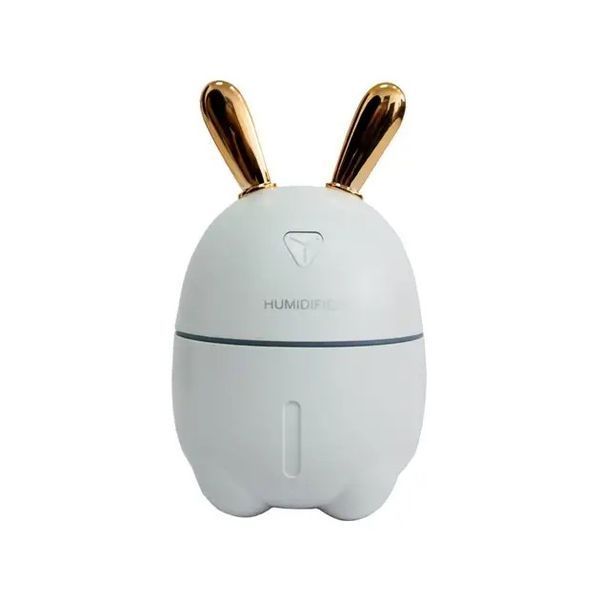 Нічник зволожувач повітря 2в1 Humidifiers Rabbit білий з ароматизацією 0866 фото