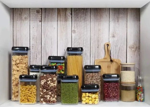 Контейнери органайзери для зберігання круп Food storage container (7 контейнерів) для сипких продуктів 0018 фото