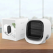 Портативний міні кондиціонер Air Cooler M201, настільний вентилятор з зволожувачем і підсвіткою, USB, 3 швидкості, резервуар 300 мл 1018 фото 1