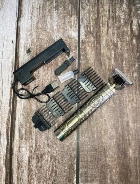 Машинка для стрижки волосся, бороди та вусів Professional WS-T99 | Потужна, з металевим корпусом, до 120 хв роботи 0022 фото