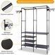 Вешалка для одежды с полками Simple Coat Rack Double Row 0919 фото 7