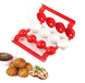 Форма для изготовления фрикаделек, мясных фаршированных шаров Stuffed Ball Maker Red 0234 фото 2