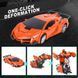 Трансформер машинка Lamborghini Robot Car красная с пультом дистанционного управления световые и звуковые эффекты 0814 фото 8