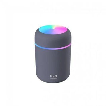 Домашній зволожувач повітря H2O Colorful 300 мл з кольоровим підсвічуванням та USB 0766 фото