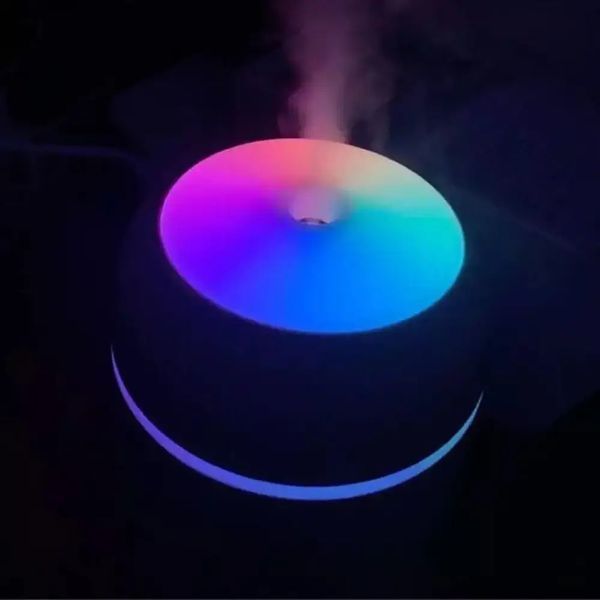 Домашній зволожувач повітря H2O Colorful 300 мл з кольоровим підсвічуванням та USB 0766 фото