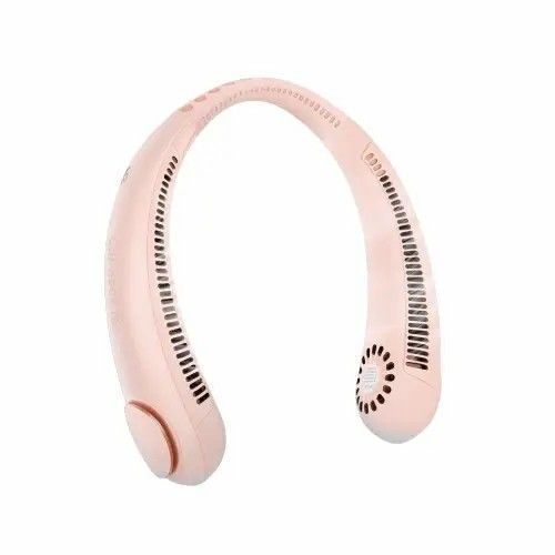 Міні вентилятор на акумуляторі для шиї 523-1 Cat-neck Fan 0922 фото