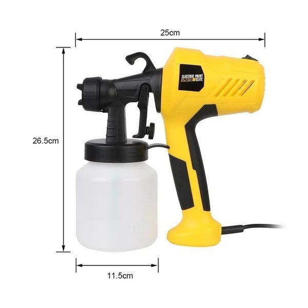 Електричний розпилювач Electric Paint Sprayer 800 мл 500 Вт для рівномірного покриття фарбою 0871 фото