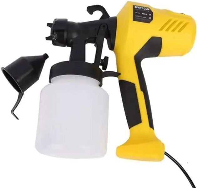 Електричний розпилювач Electric Paint Sprayer 800 мл 500 Вт для рівномірного покриття фарбою 0871 фото