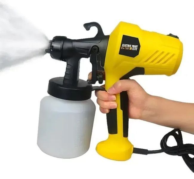 Електричний розпилювач Electric Paint Sprayer 800 мл 500 Вт для рівномірного покриття фарбою 0871 фото