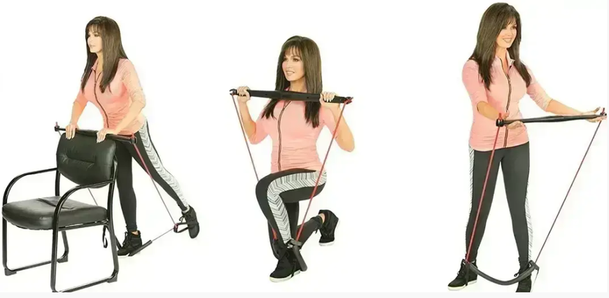 Универсальный портативный тренажер для тела BodyGym 0524 фото