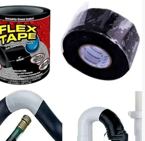 Водостійка клейка стрічка для герметизації Flex Tape  0526 фото