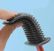 Силиконовая щетка для чистки унитаза (ерш) Wenko Toilet Brush с настенным держателем 0427 фото 5