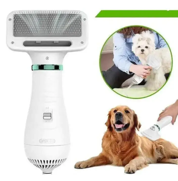 Фен-щітка для шерсті котів та собак Pet Grooming Dryer WN-10 0117 фото