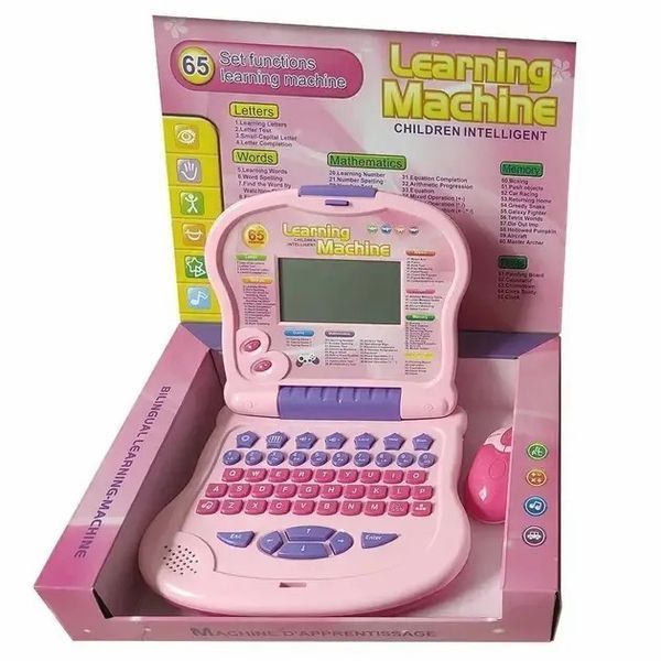 Розвиваючий дитячий комп'ютер Learning Machine, рожевий 0924 фото
